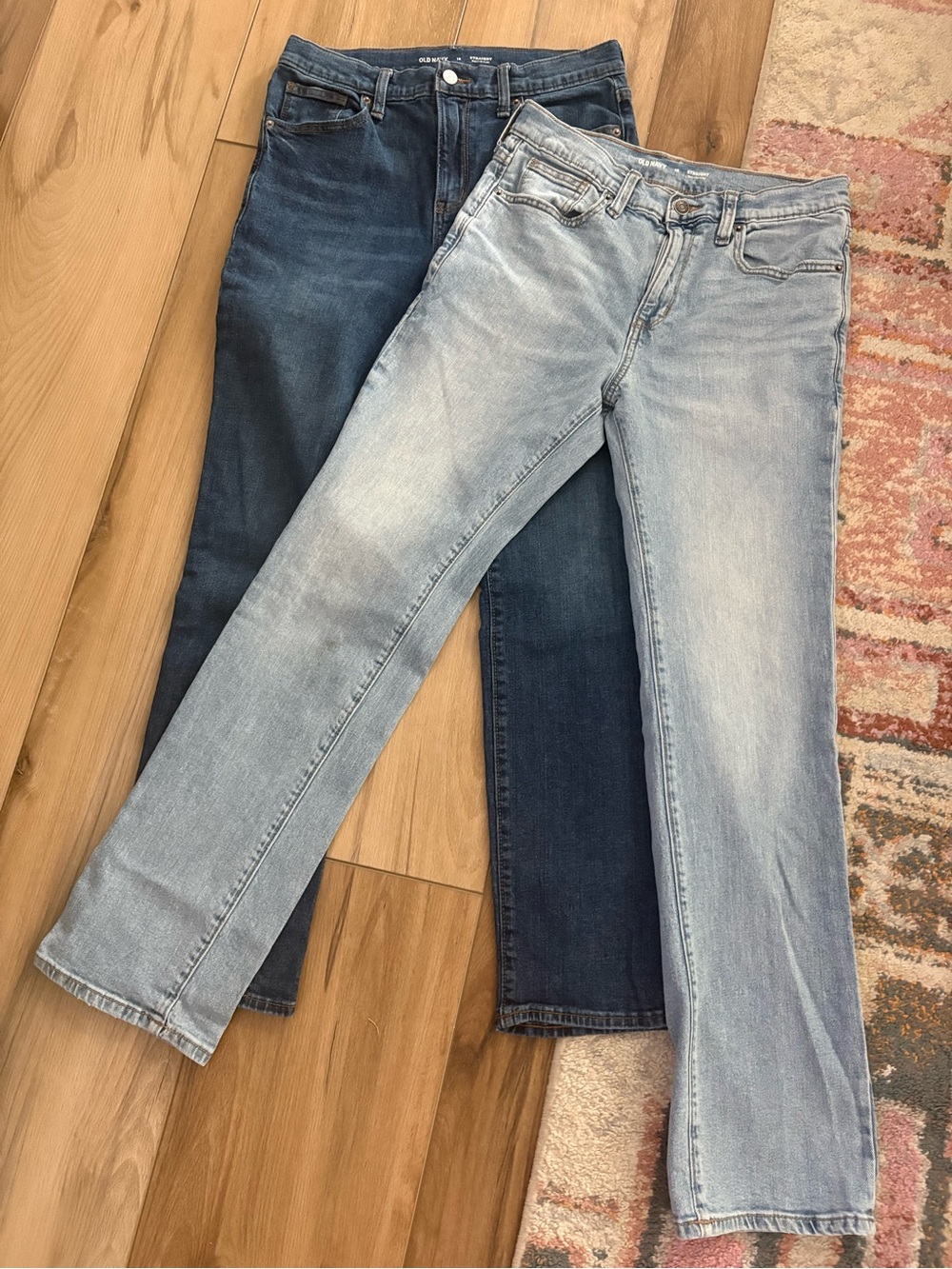 Bundle of boys old Navy jeans.